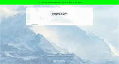 Desktop Screenshot of aegro.com